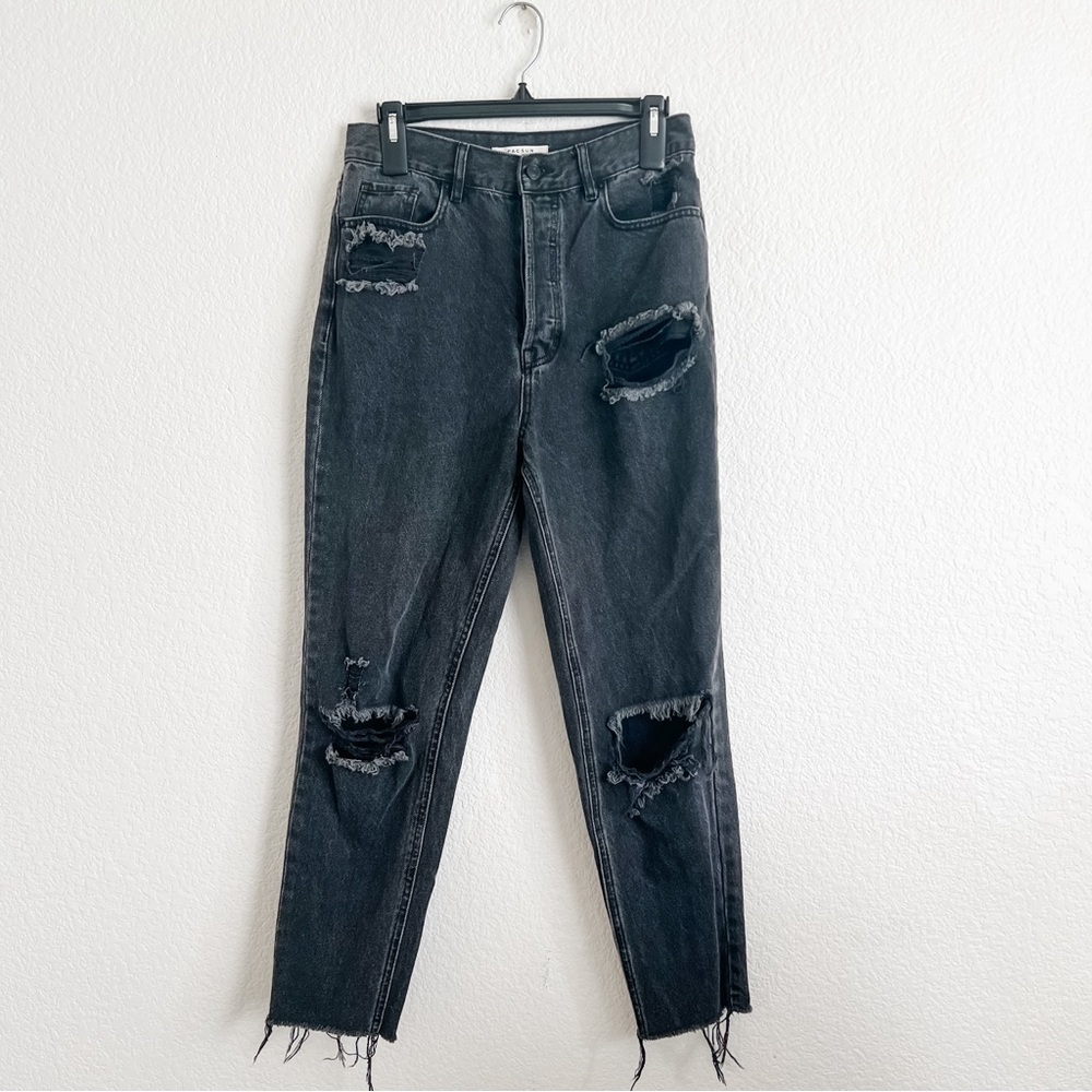 PacSun Size 28 Waist Black Ultra High Rise 90's Grunge Jeans